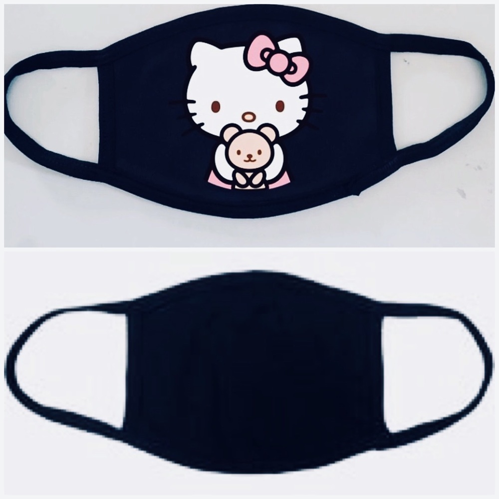 Hello kitty face mask